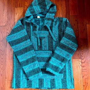 Mexican Baja Hoodie, size large